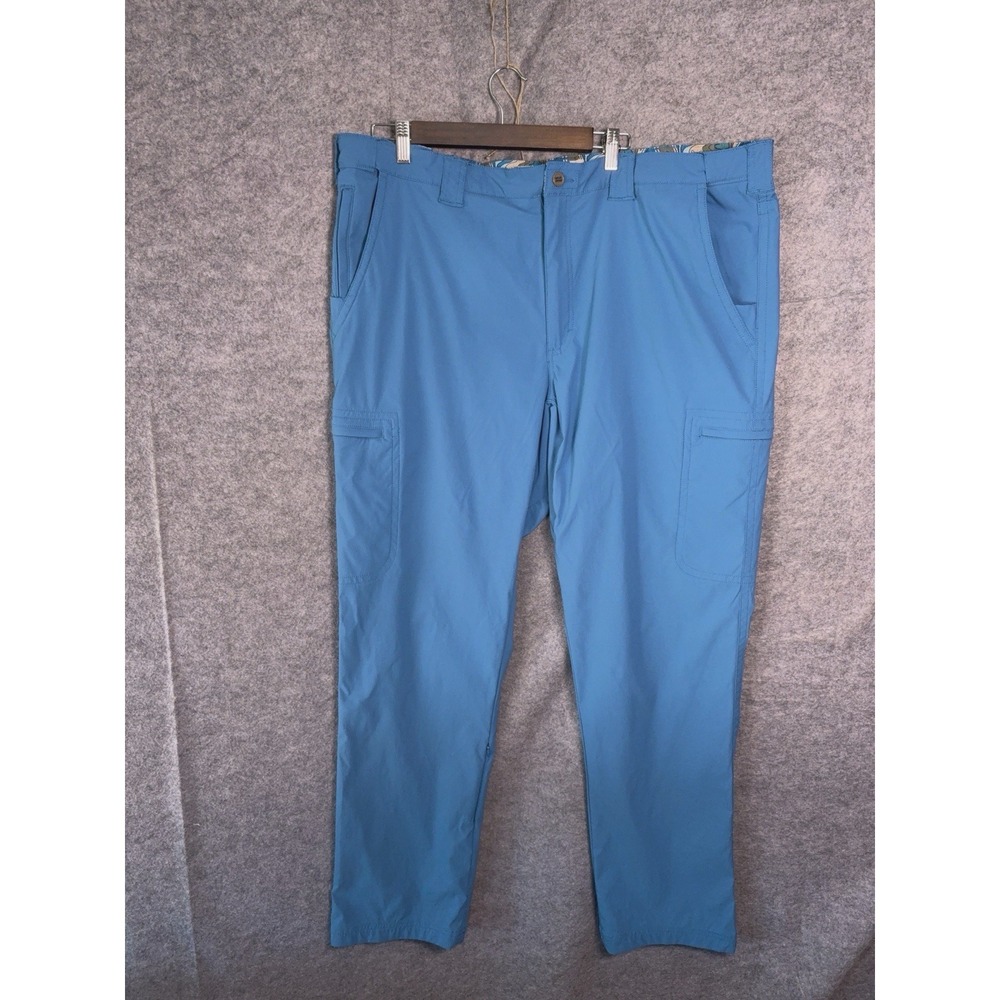 The Territory Ahead Mission Comfort Cargo Pants Mens 42×34 Blue Hiking Outdoor